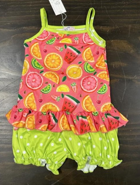 Mixed Fruit Girl Short set