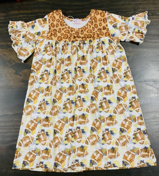 Cheetah Football dress