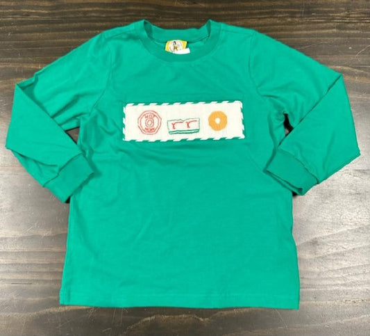Smocked Krispy Kreme Boy Shirt