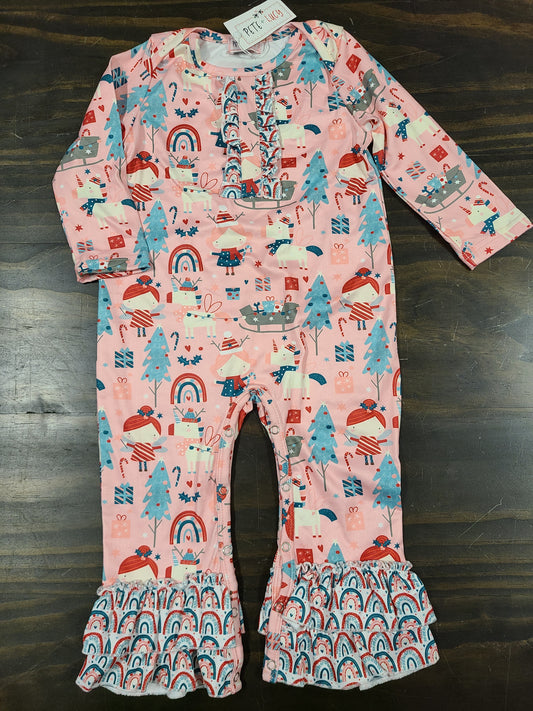Christmas Fairytale Girl Romper