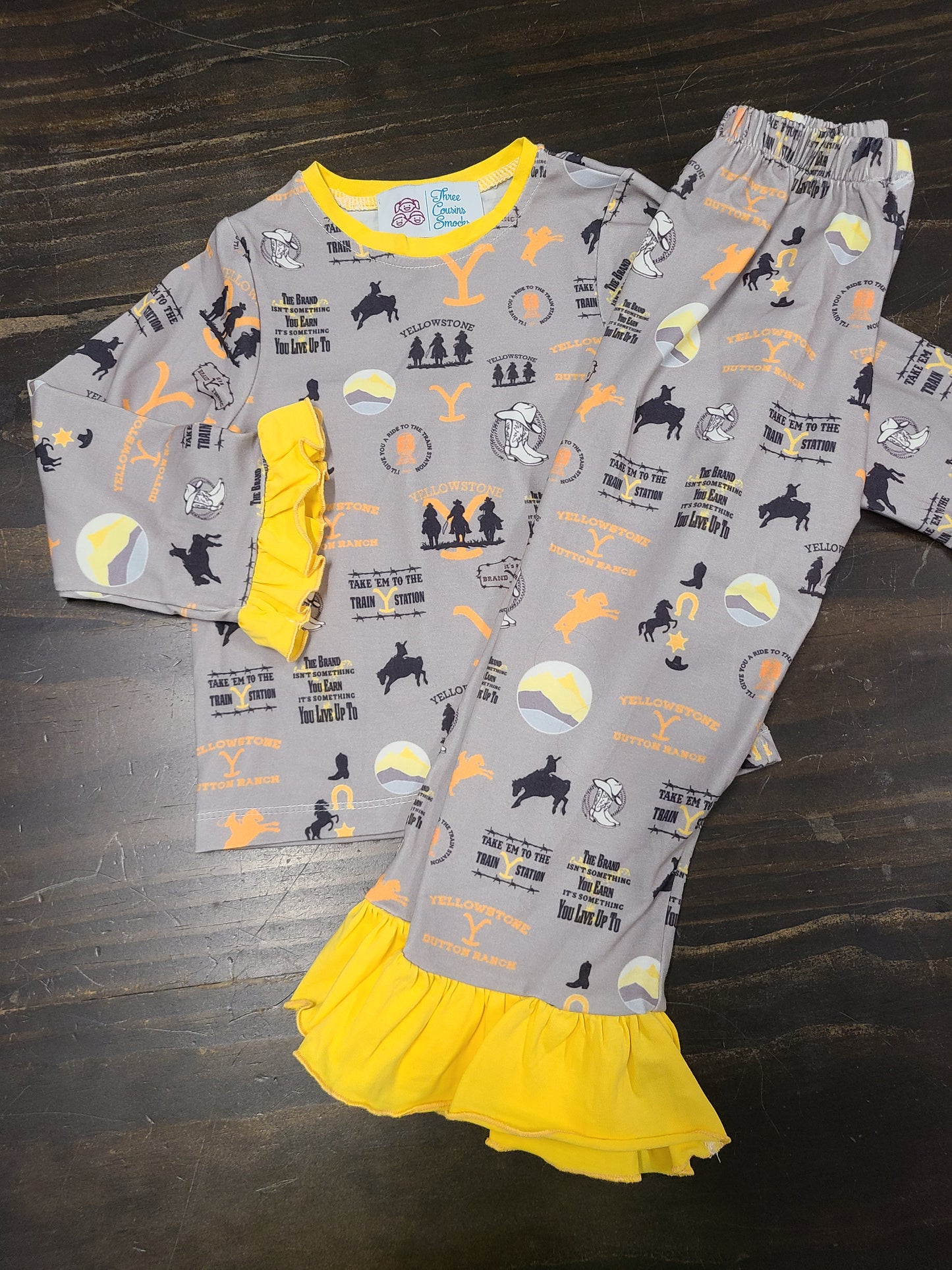Yellowstone Girl PJ Set
