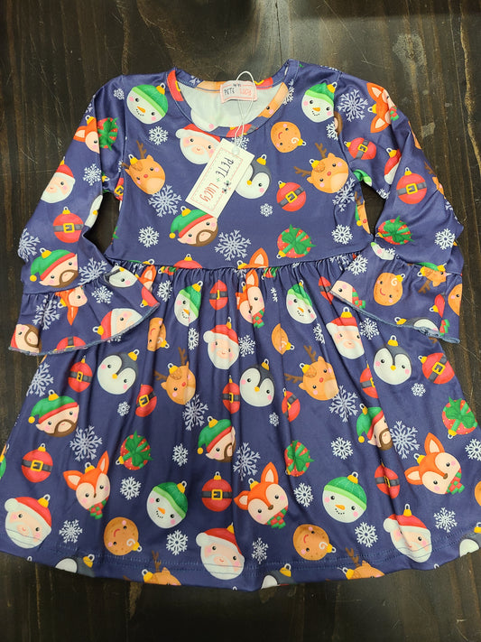 Christmas Character Ornaments Dress