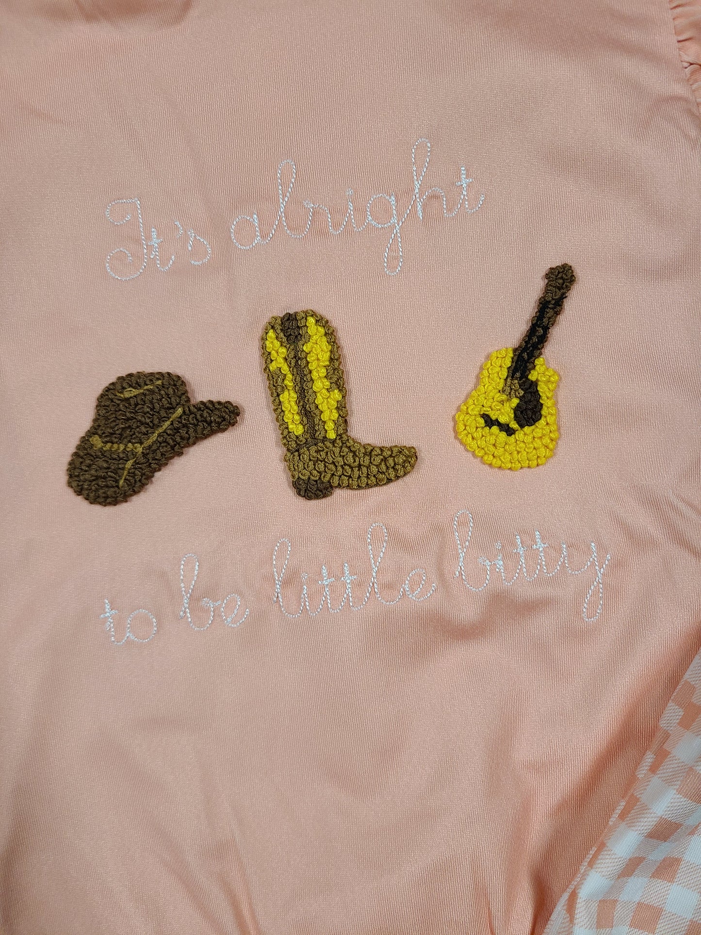 French Knot Trio It's Alright Girl Short Set