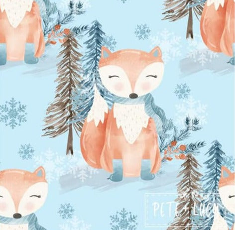 Winter Fox Girl Pant Set