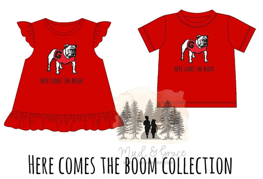 Here Comes the Boom baby/youth shirt