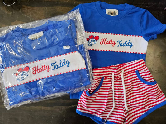 Summer Collegiate OLE MISS/Hotty Toddy Boy Short Set