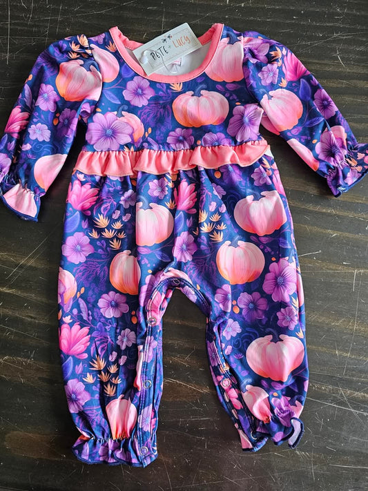 Pretty Pumpkin Pete and Lucy Romper