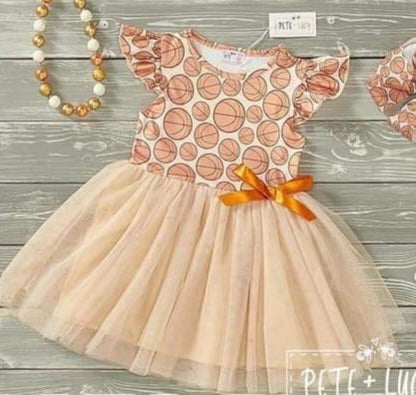 Basketball Safari Tulle dress