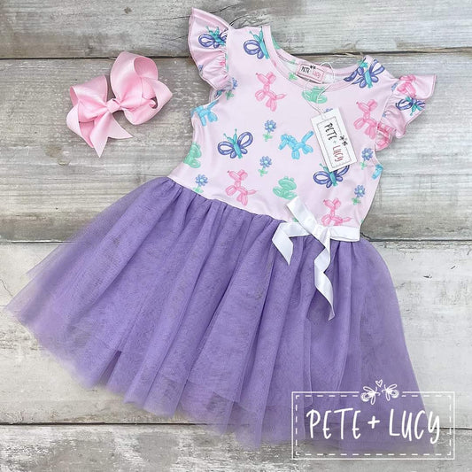 Balloon Animal Tulle Dress