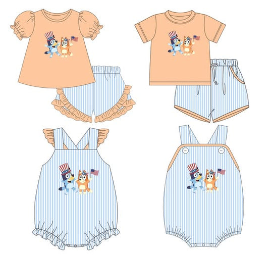 Blue Dog 4th of July Collection
