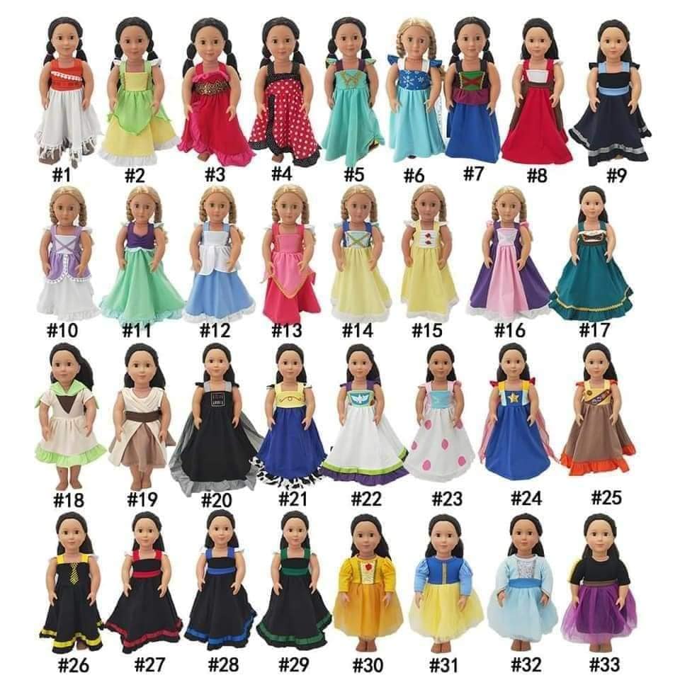 Character/Princess & Doll Dresses