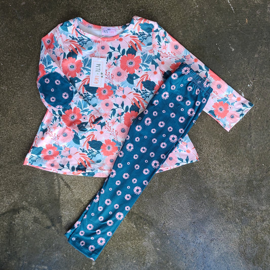Spring Floral pant set