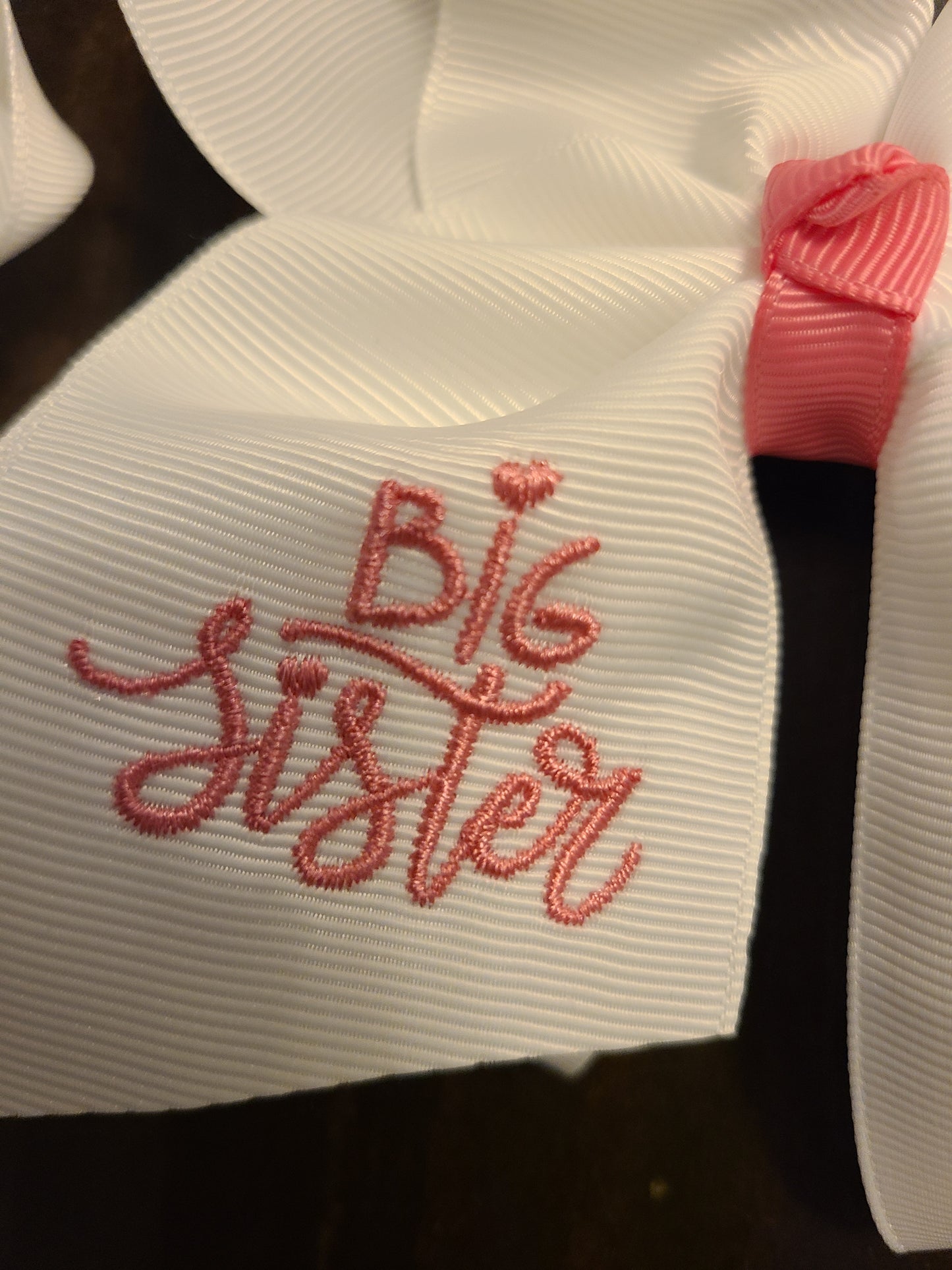 Big Sister Hair Bow