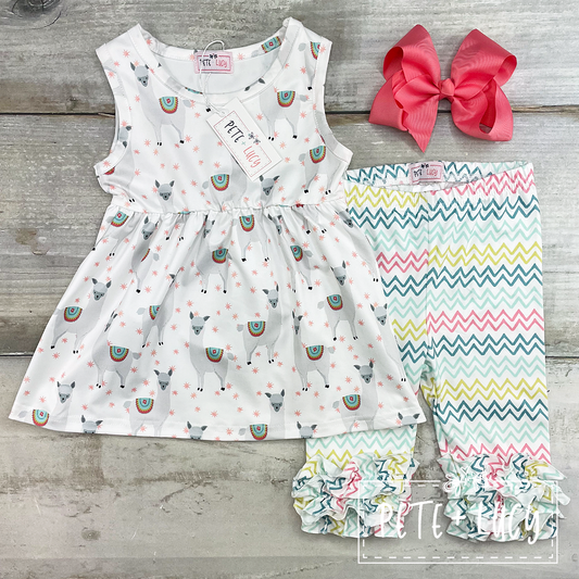 Mama Llama Capri Set