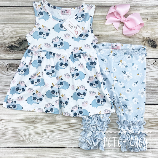 Perfect Panda Capri Set 2t