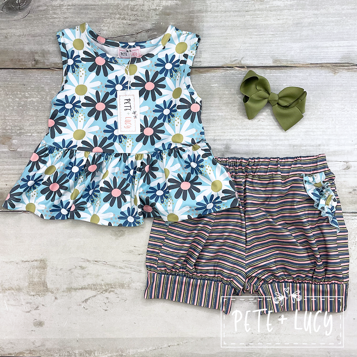 Daisy Days Short Set 3t