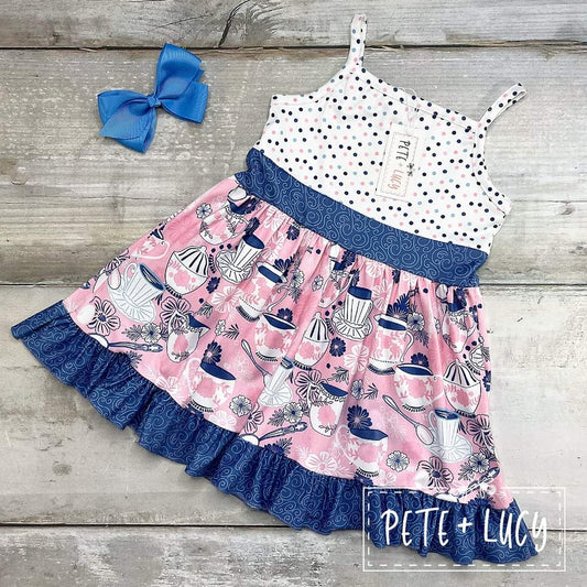 Paris Tea Party Dress 3t