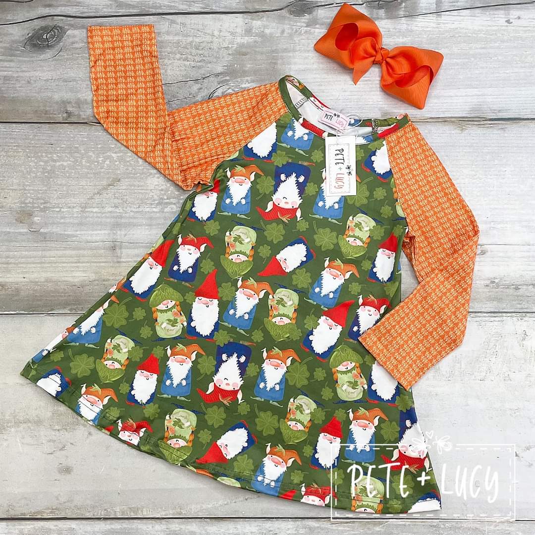 Chillin with my Gnomies Dress 3t