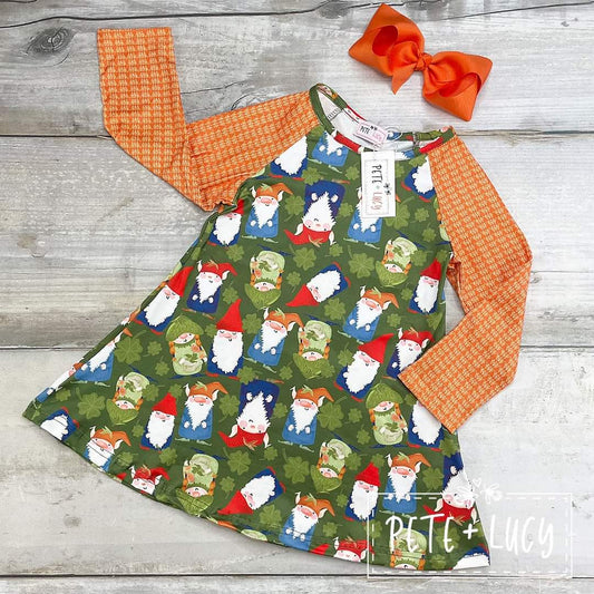 Chillin with my Gnomies Dress 3t