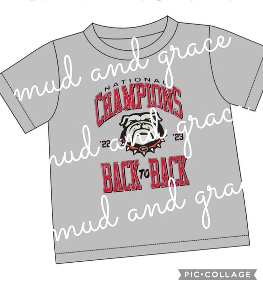 Back to Back Champions 21/22 baby/youth shirt