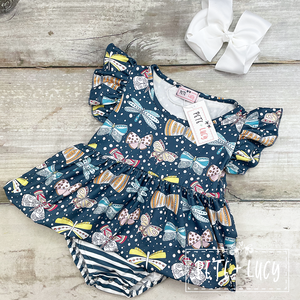 Butterfly Beauty Romper 6/9m