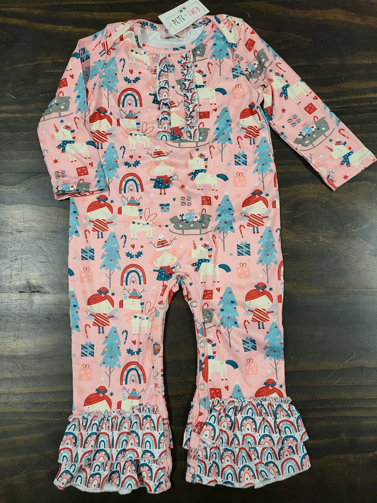 Christmas Fairytale Girl Romper
